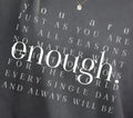 ENOUGH SCRIPT