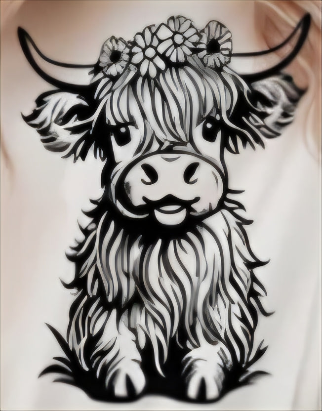 SHAGGY COW
