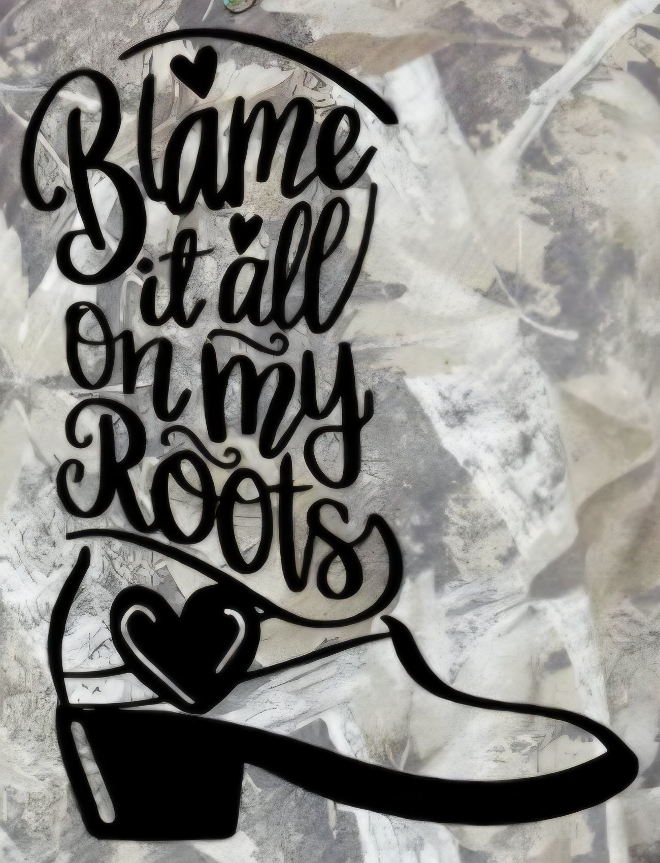 BLAME IT ALL ON MY ROOTS