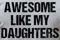 AWESOME LIKE MY DAUGHTERS